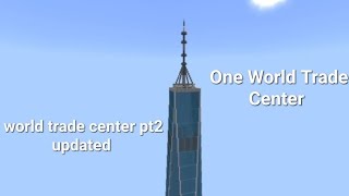 How to build ( One world trade center ) world trade center minecraft tutorial part 2