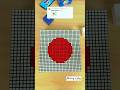 how to make a flag of Japan 🇯🇵 #shorts #shortvideo #shortsfeed #rubik's cube challenge #challenge
