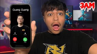 DO NOT CALL GUANG GUANG at 3 AM...