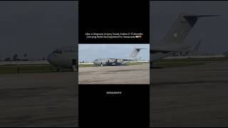 Indian C-17 aircraft carrying relief aid departed for Venezuela #india #venezuela #earthquake #plane