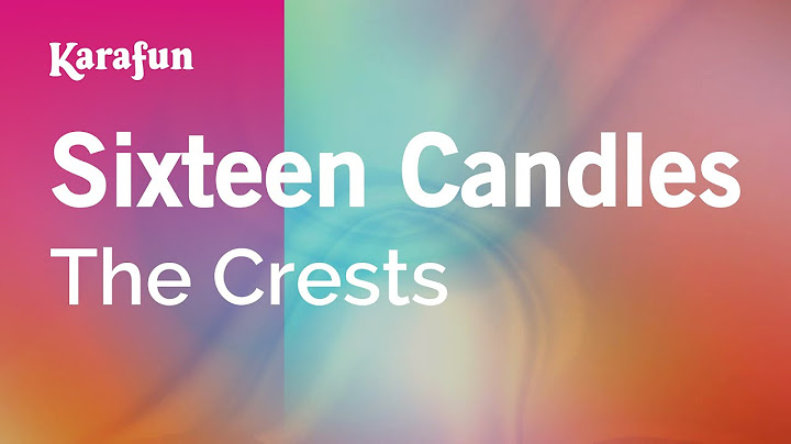 Sixteen Candles Instrumental version - Instrumental performance video thumbnail
