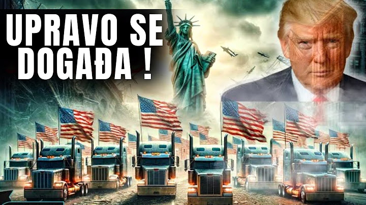 Upravo! TOTALNI KOLAPS SISTEMA u SAD-u! BLOKIRAN Transport ROBA! Kamiondžije Rekli stop! New York