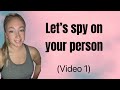 Let’s spy on your person 👀 (video 1) #soulmates #lovereading #tarot