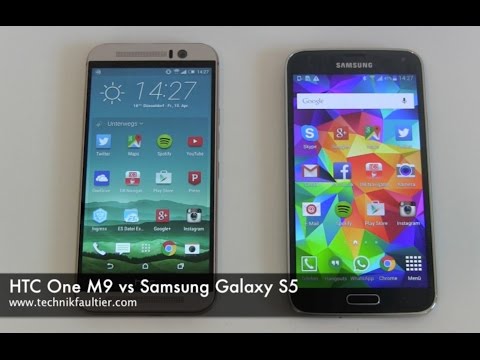 HTC One M9 vs Samsung Galaxy S5