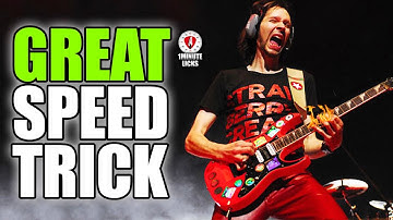 Amazing Paul Gilbert Fast Lick (Great For Your Technique!)