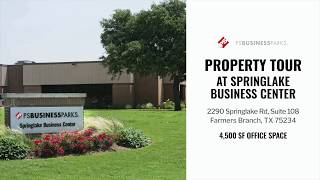 Video Tour - 2290 Springlake Road, Suite 108 - Farmers Branch, TX