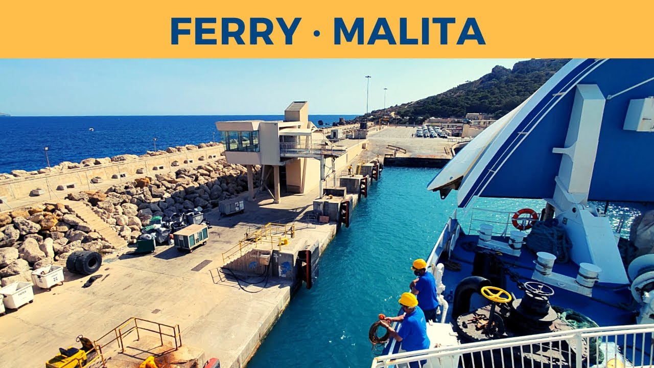 Passage on ferry MALITA, Ċirkewwa - Mġarr (Gozo Channel Line)
