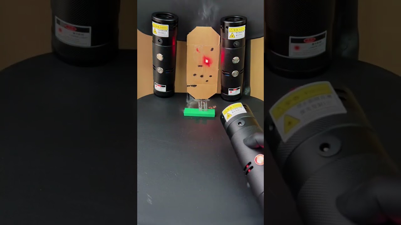 100-watt laser igniter burning blade 