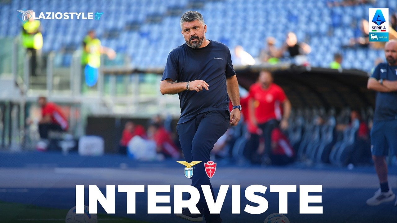 🎙️ LE INTERVISTE DI GATTUSO, PINAMONTI E ISAKSEN DOPO LAZIO-MONZA