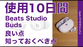 新製品 Beats Studio Buds 10日間使用！良い悪い・知っておくべき点を再レビュー