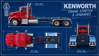 Making My Kenworth Longer! The FINISHED Truck | Frame Stretch Part 2