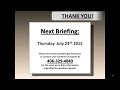 Fire Weather Briefing for July 19th, 2015