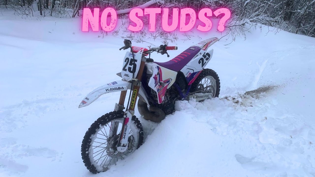 Можно ли ездить на мотоцикле по бездорожью по снегу?
