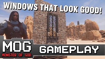 Stormglass Windows That Look Good! | Conan Exiles |