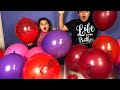 Making Slime With Giant Balloons! Giant Slime Balloon Tutorial - Valentine’s Day Edition