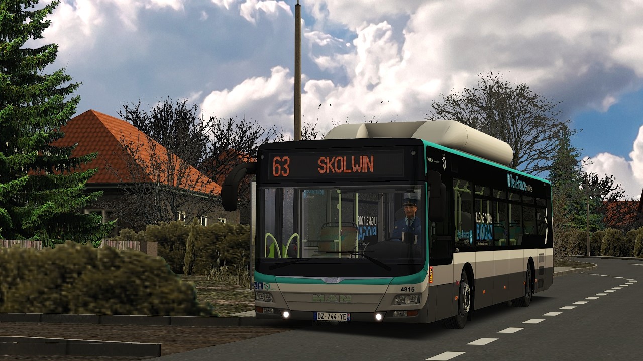 [OMSI 2] #245 | On remplace un bus en panne..  | Ligne 63 | Man Lion's City A21 GNV ZF