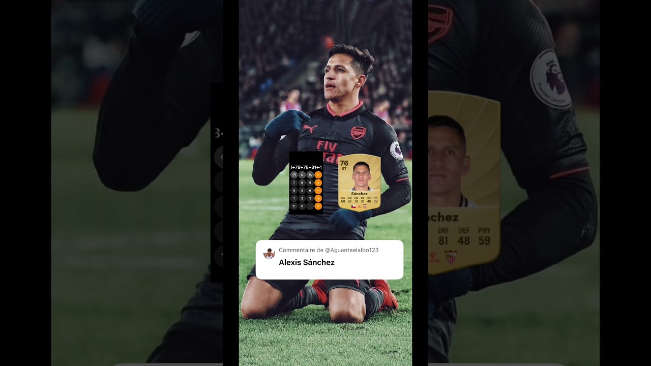 Is Alexis Sanchez ovr correct in fc 26