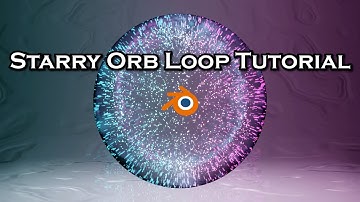 Sci-Fi Particles Orb Loop - Blender Tutorial