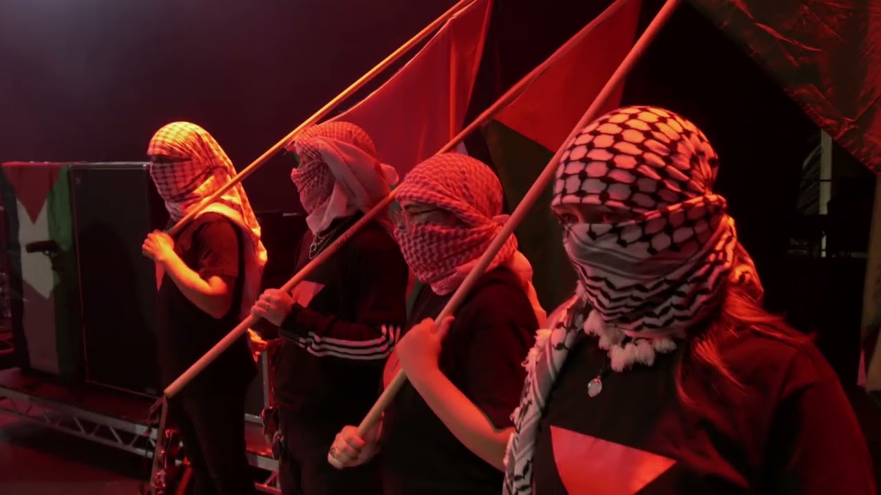 REFUSED – Rather Be Dead (Way Out West 2025) | Palestine Solidarity & Anti-Capitalist Message