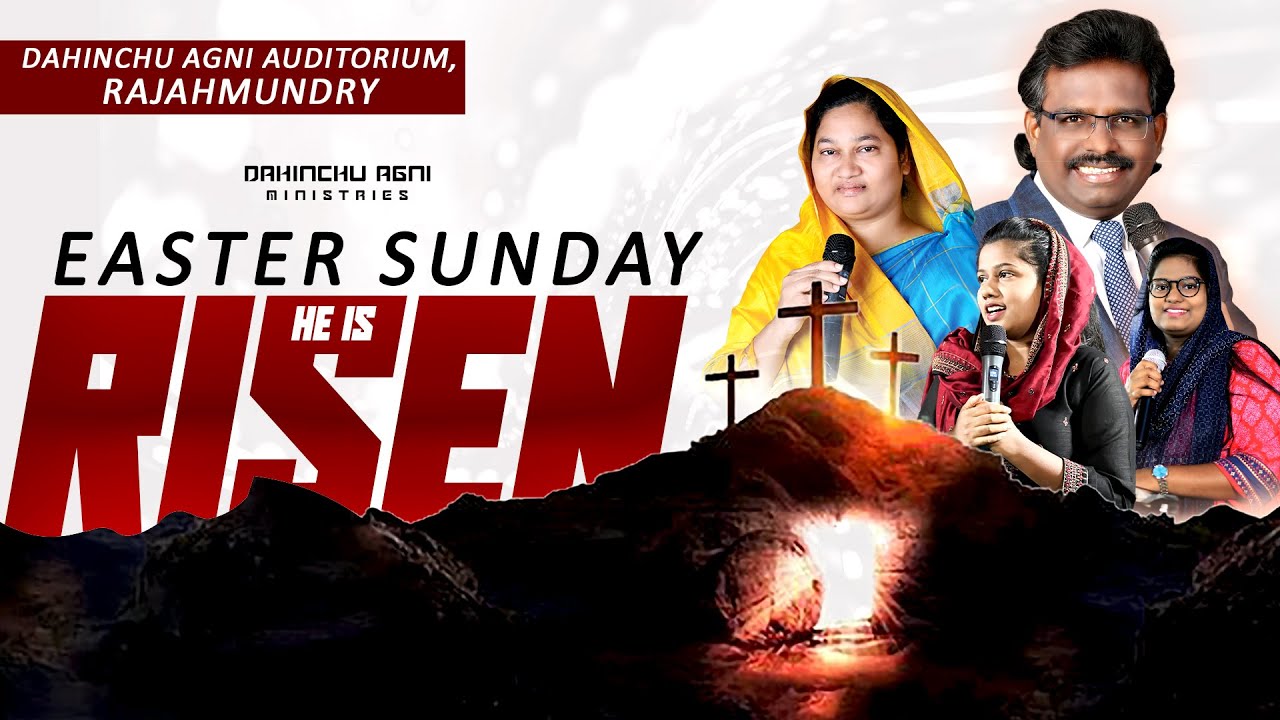 RESURRECTION SUNDAY SERVICE | 31-03-2024 | DR.THOMAS | DAHINCHU AGNI MINISTRIES | RAJAHMUNDRY
