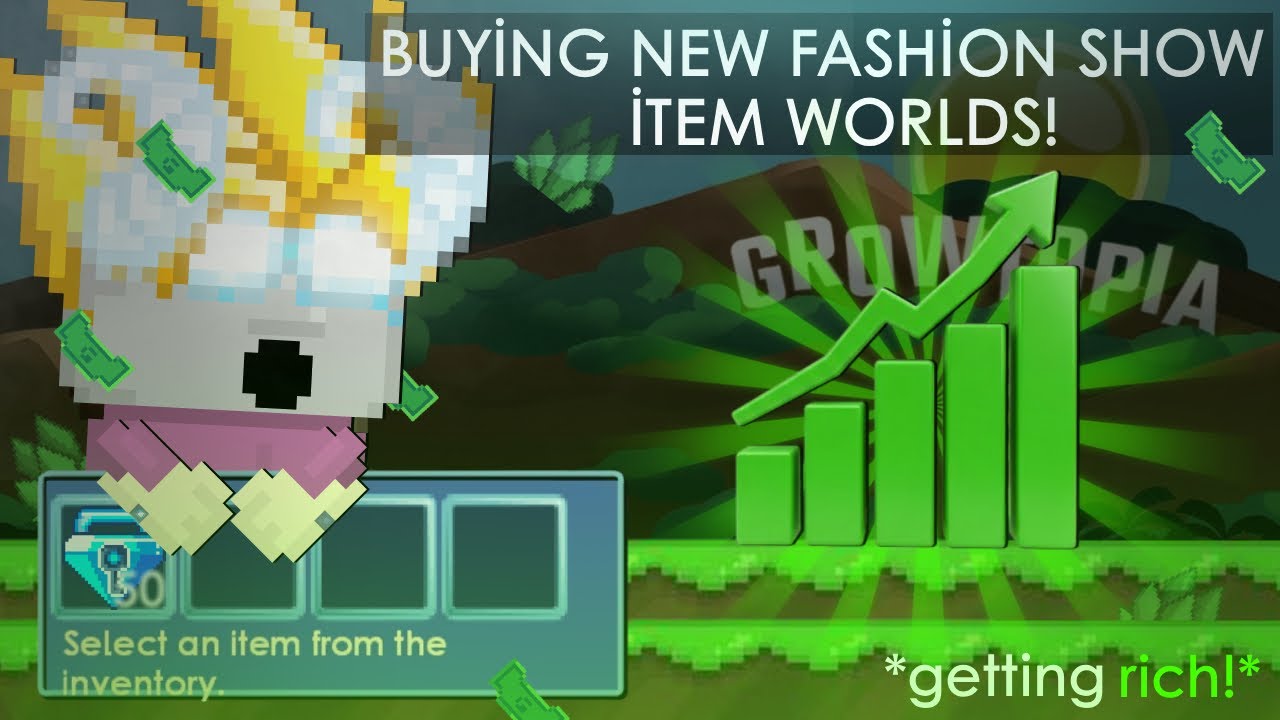 GROWTOPIA ОГРОМНЫЕ ИНВЕСТИЦИИ 🤑📈📉⏳ (Куплено основных миров нового события)