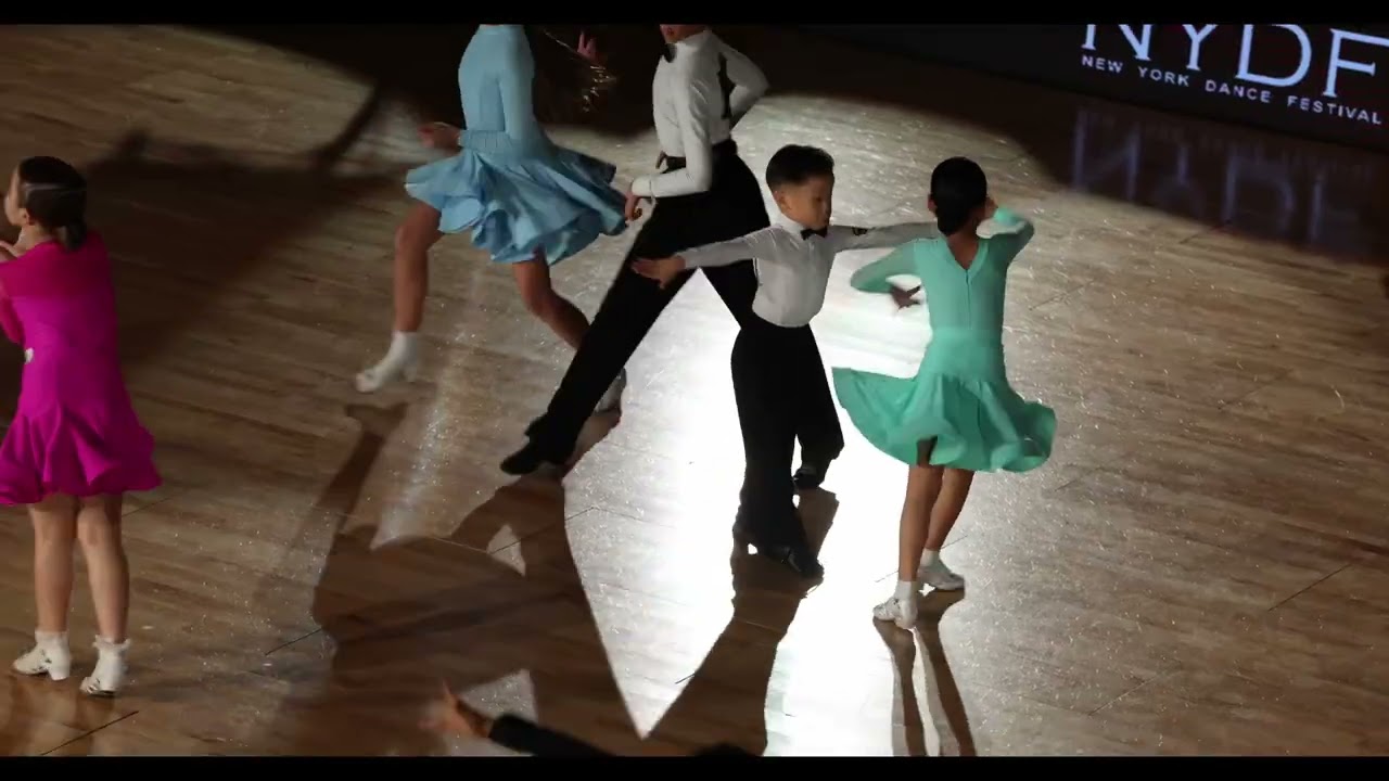 2026NYDF｜Feiandi & Olivia | PT1，7th Place [CHACHACHA] | Coach : Mr Jason. | Honey Academy