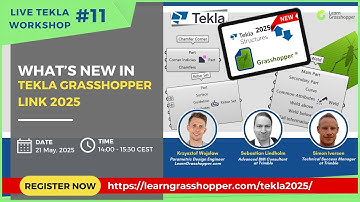 What’s New in Tekla Grasshopper Link 2025