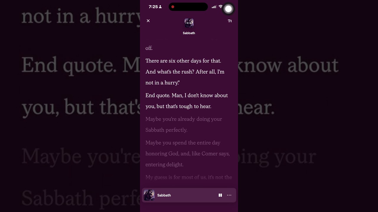 Day 5 Chris Pratt Sabbath Advent Reflection 