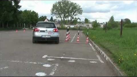 VĮ Regitra Vairavimo egzaminas 2012 m. Parkavimas lygiagrečiai.