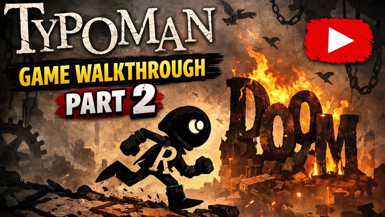 Typoman Game Walkthrough part 2 😯 #gaming #typoman #thriller #viral #trending #android #walkthrough