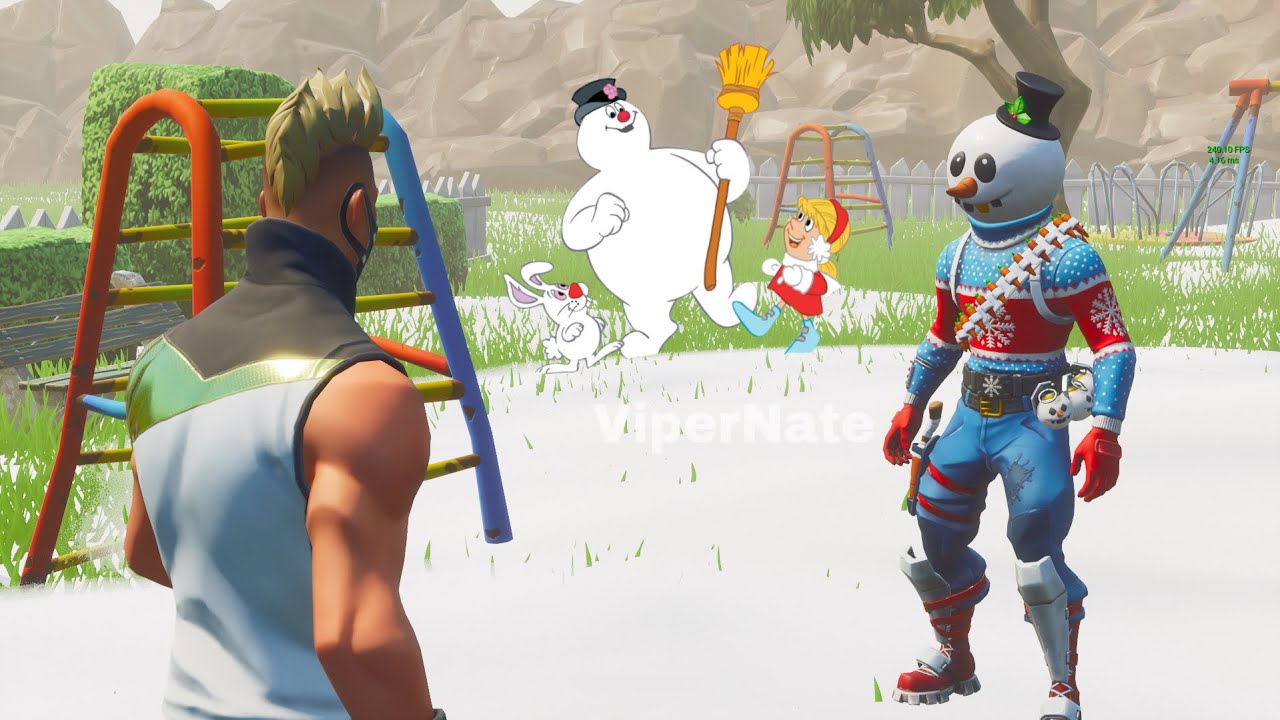 Fortnite Roleplay FROSTY THE SNOWMAN! ☃️ 1 (A Fortnite Short Film