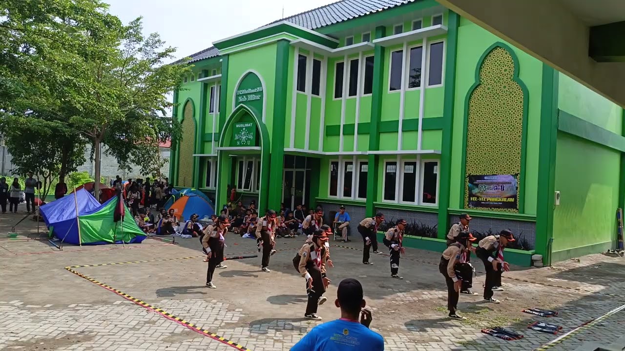 YEL-YEL MTsN 1 KOTA BLITAR (MADSANEBA SCOUT) - LOMBA MASCOM KE 2 2024 SAKOMA NU KA. BLITAR