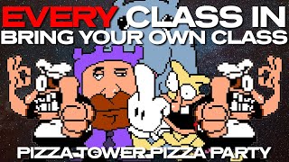 EVERY Class In Doom Bring Your Own Class: Pizza Tower Pizza Party