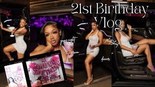 21st BIRTHDAY VLOG| GRWM, DINNER, PHOTOSHOOT, GAME NIGHT