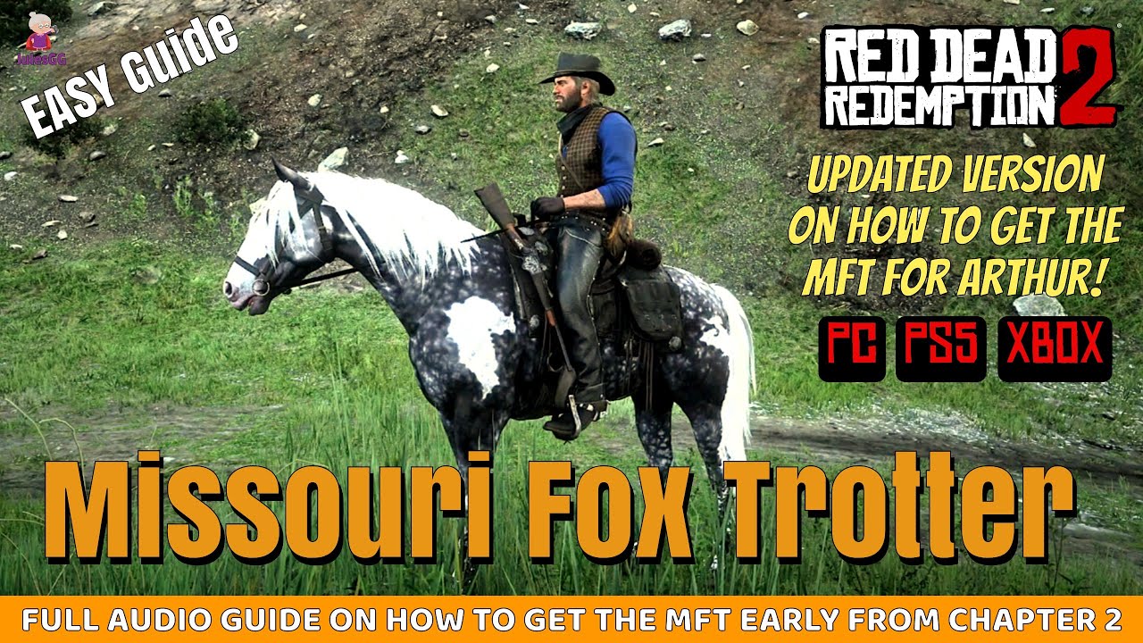 Серебристо-подпалый пинто, миссурийский фокстроттер! ОБНОВЛЕННЫЙ ПРОСТОЙ МЕТОД - RDR2