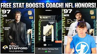 Ultimate Legends Leaked Free Stat Boosts Coach Nfl Honors Is Here And Its Good