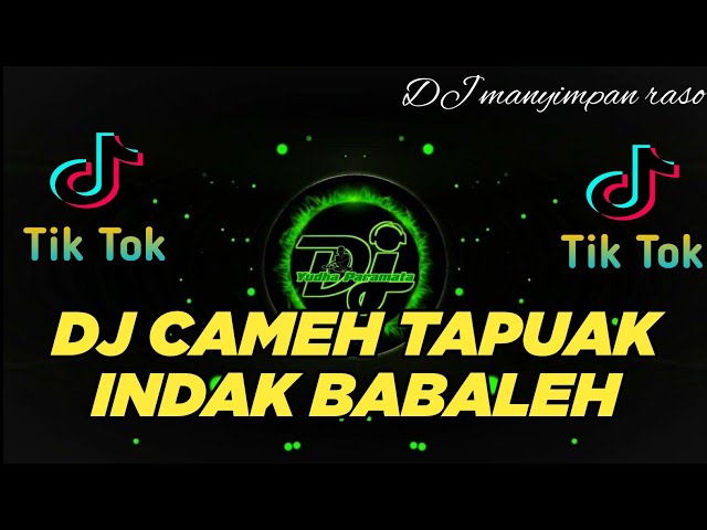 DJ MINANG TERBARU 2023 ll CAMEH TAPUAK INDAK BABALEH ll MANYIMPAN RASO ll FULL BASS!! class=