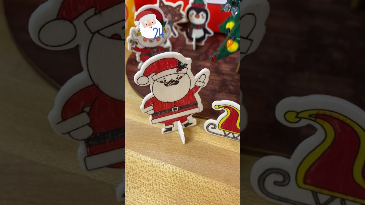 Day 12 Opening our 12 Days of Christmas Craft Countdown Calendar