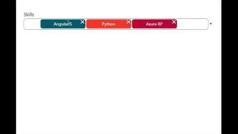 Axure - Multiple Selection Drop Down List