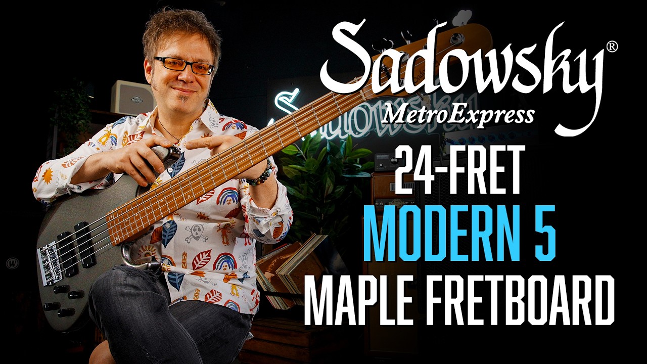 Sadowsky MetroExpress | Modern 5-String Bass | Roasted Maple