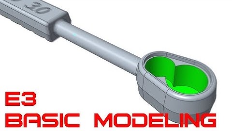 E3 PTC CREO Parametric 3.0 - Basic Modeling 3 Tutorial