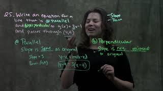 2.2 Graphs of Linear Functions (#25)