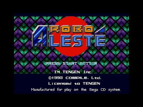 Robo Aleste (電忍アレスタ). [Mega CD]. 1CC. HARD. 60Fps.