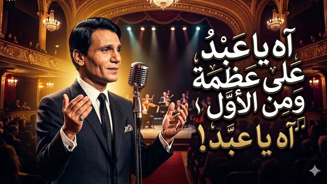 عبد الحليم حافظ أي دمعة حزن لا لا لا أي جرح بقلبي لا لا لا 