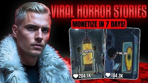 How to Create VIRAL Scary Story Videos With AI in just 10 Minutes