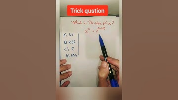 Hard math problem with Exponents /Trick question #shorts #maths