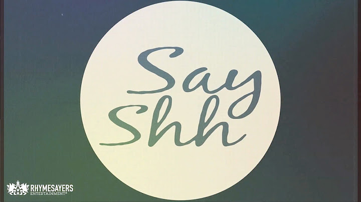 Atmosphere - Say Shh (Lyric Video)