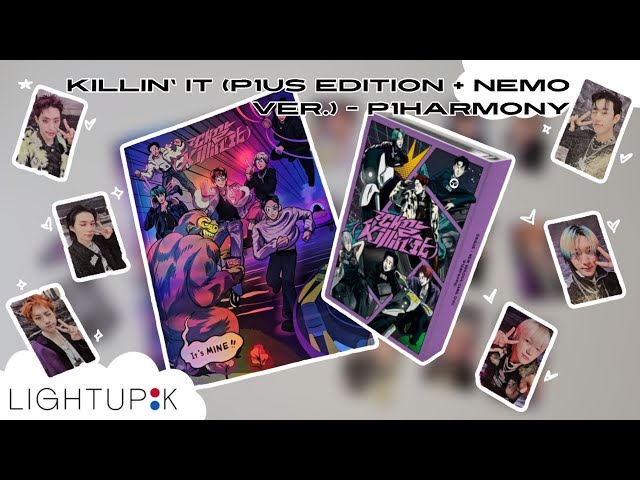 ✧Unboxing Killin' It - P1Harmony✧ || LightUpK Unboxing