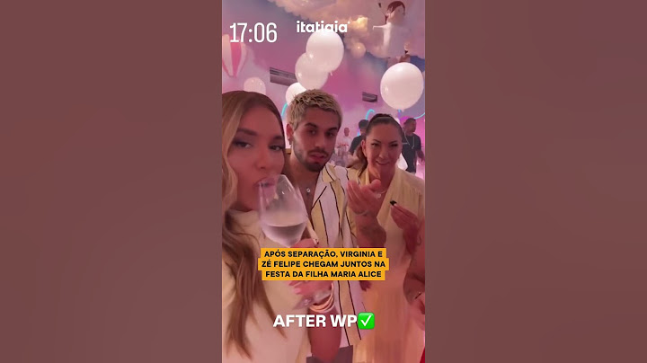 APÓS SEPARAÇÃO, VIRGINIA E ZÉ FELIPE CHEGAM JUNTOS NA FESTA DA FILHA MARIA ALICE