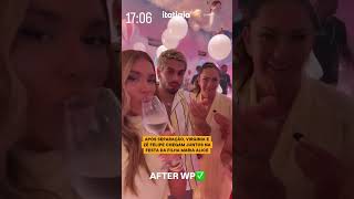 APÓS SEPARAÇÃO, VIRGINIA E ZÉ FELIPE CHEGAM JUNTOS NA FESTA DA FILHA MARIA ALICE